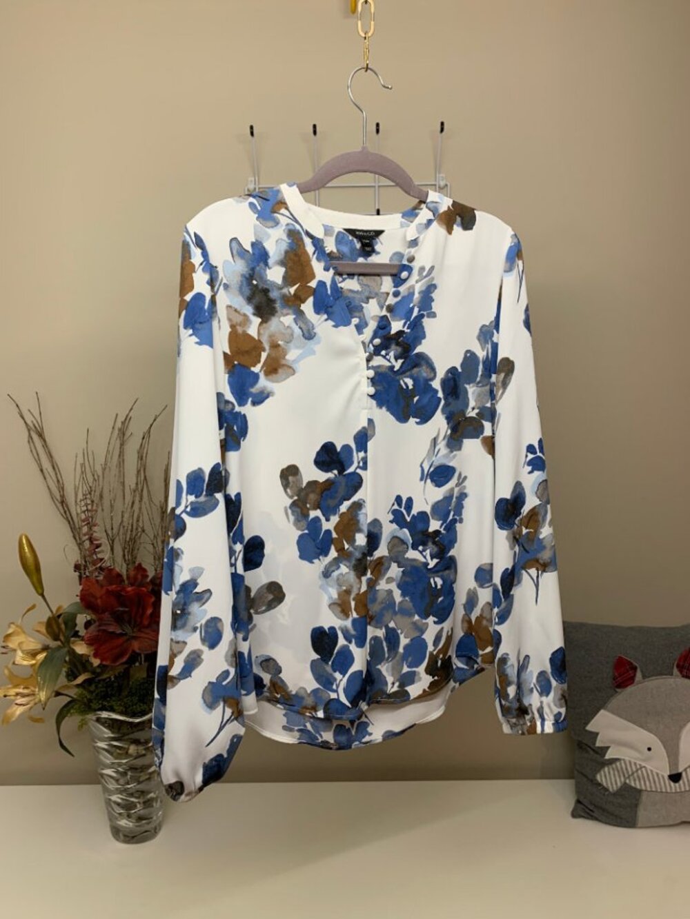 RW&CO. Long Sleeve Blouse Size X-Small
